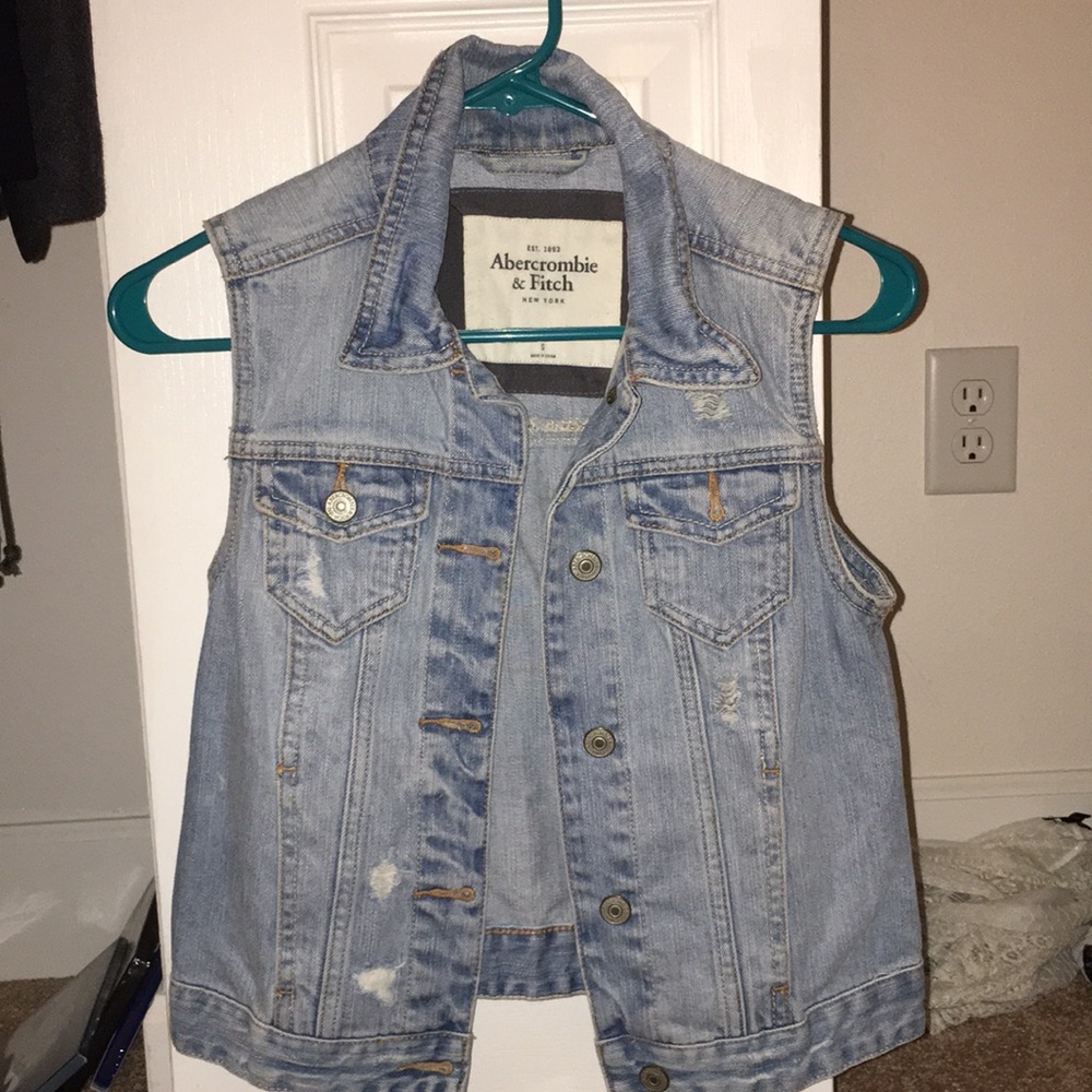 A&F Denim Vest